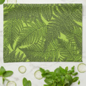 Varen in het groen theedoek (Gevouwen)