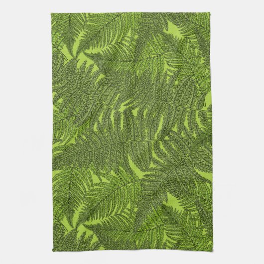 Varen in het groen theedoek (Verticaal)