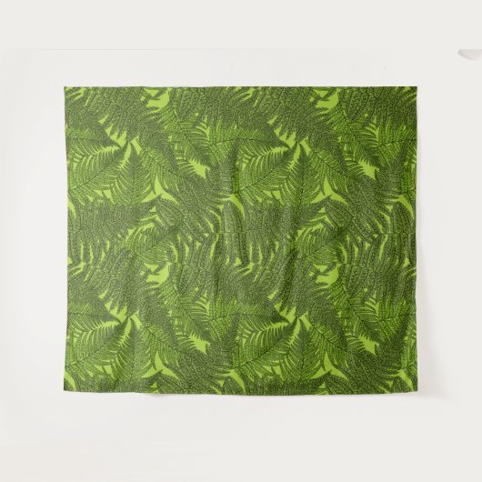 Varen in het groen wandkleed (Voorkant (horizontaal))