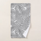 Varen in zwart-wit bad handdoek (Handdoek)