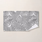 Varen in zwart-wit bad handdoek (Handdoek)