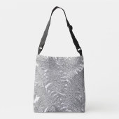 Varen in zwart-wit crossbody tas (Achterkant)