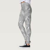 Varen in zwart-wit leggings (Links)