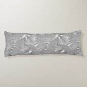 Varen in zwart-wit lichaamskussen (Achterkant)