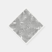 Varen in zwart-wit servet (Hoek)