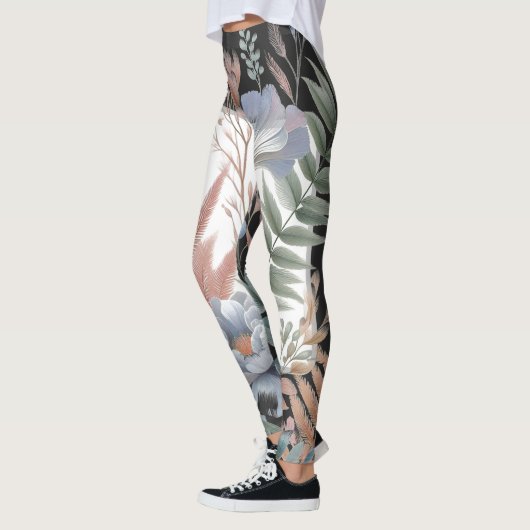 varen laat artistieke pastelpooier achter leggings (Links)
