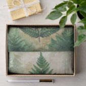 Varen laat botanische decoupage tissuepapier (Geschenk)