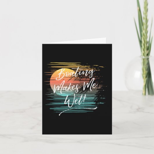 Varen Maakt Me Nat  Kaart (Voorkant)