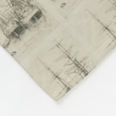 Varen naar 1841 fleece deken (Hoek)