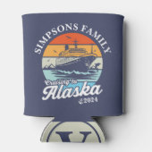 Varen naar Alaska Custom Family Matching Group Blikjeskoeler (Achterkant)