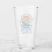 Varen naar Alaska Custom Family Matching Group Glas (Achterkant)