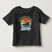 Varen naar Alaska Custom Family Matching Group Kinder Shirts (Voorkant)
