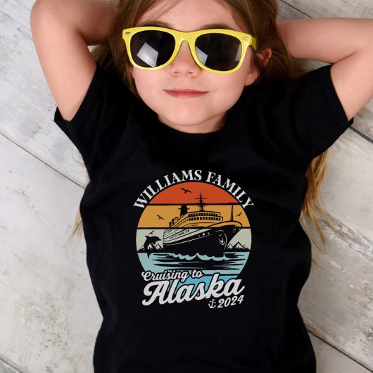 Varen naar Alaska Custom Family Matching Group Kinder Shirts