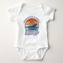 Varen naar Alaska Custom Family Matching Group Romper