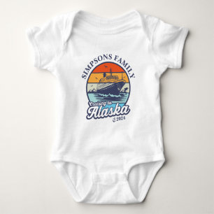 Varen naar Alaska Custom Family Matching Group Romper