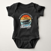 Varen naar Alaska Custom Family Matching Group Romper (Voorkant)