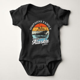 Varen naar Alaska Custom Family Matching Group Romper