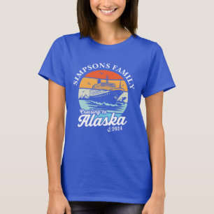 Varen naar Alaska Custom Family Matching Group T-shirt