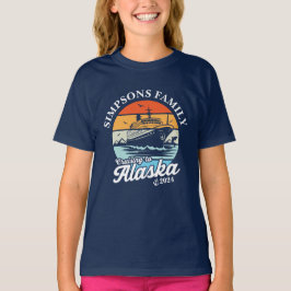 Varen naar Alaska Custom Family Matching Group T-shirt
