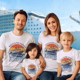 Varen naar Alaska Custom Family Matching Group T-shirt