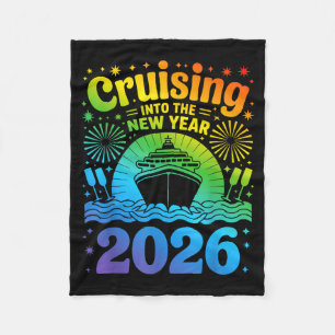 Varen naar nieuwjaar 2026 Lgbtq Pride Cruise Cel Fleece Deken