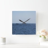 Varen op het meer vierkante klok (Huis)