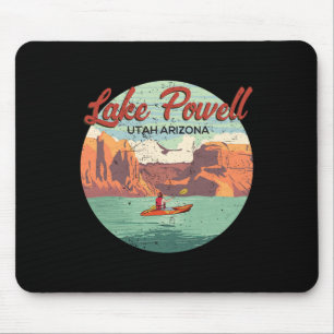Varen op Lake Powell Utah Arizona Vintage Reis Muismat