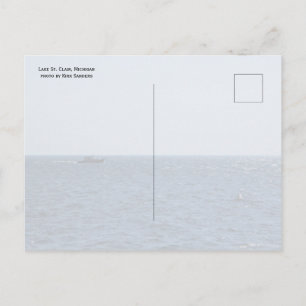 Varen op Lake St. Clair Briefkaart