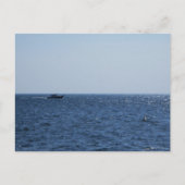 Varen op Lake St. Clair Briefkaart (Voorkant)