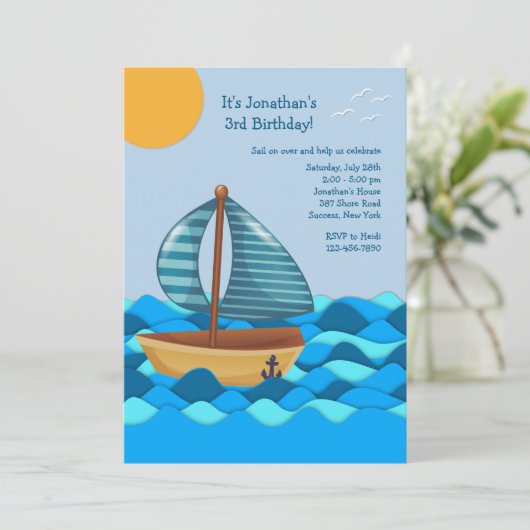 Varen op uitnodiging (Staand voorkant)