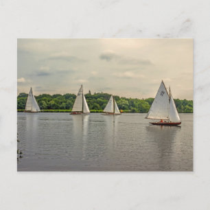 Varen op Wroxham Broad. Briefkaart