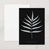 Varen - Polypodyum Grandidens - Röntgen-effect - 1 Bedankkaart (Voorkant / Achterkant)