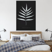 Varen - Polypodyum Grandidens - Röntgenstraling ef Canvas Afdruk (Insitu (Slaapkamer))