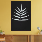 Varen - Polypodyum Grandidens - Röntgenstraling ef Canvas Afdruk (Insitu (Woonkamer))