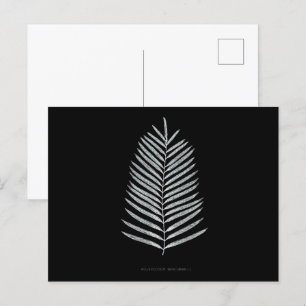 Varen - Polypodyum Henchmanii - Röntgenfoto-effect Briefkaart