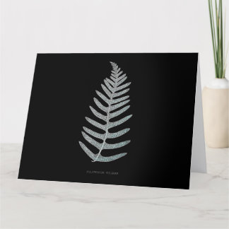 Varen - Polypodyum Vulgare - Röntgenfoto-effect - Bedankkaart