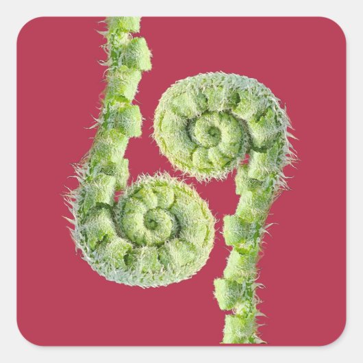 Varen Vierkante Sticker (Voorkant)