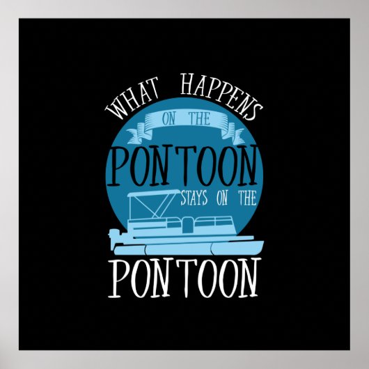 Varen - Wat Gebeurt Er Op De Ponton Poster (Voorkant)