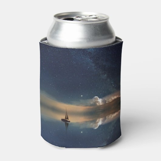 Varen weg naar de Wolken Manchetknopen Blikjeskoeler (Blikje Voorkant)