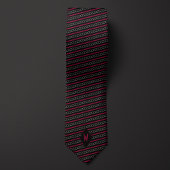 Varen zeilen nautisch touw gestreept stropdas