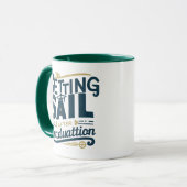 Varen zetten na Afstuderen Mok (Voorkant links)