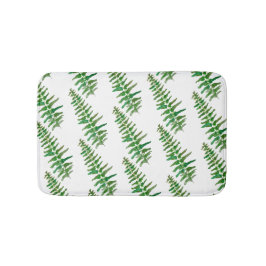 Varenblad botanische print patroon badmat