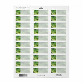 Varenbladeren. Etiket (Full Sheet)