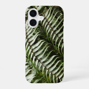 Varenbladeren II Donkergroen Natuur iPhone 16 Hoesje