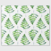 Varenbladerenpatroon Cadeaupapier (Vlak)