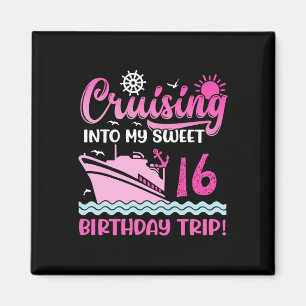 Varend naar mijn zoete 16e verjaardagsreis Cruise Magneet