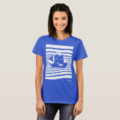 Varend schip t-shirt (Voorkant volledig)
