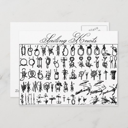 Varende Knopen Briefkaart (Voorkant / Achterkant)