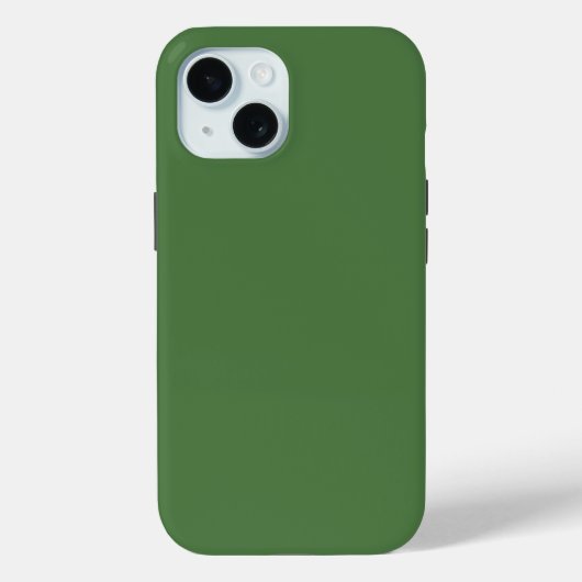 Varengroene effen kleur Case-Mate iPhone case (Achterkant)