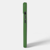 Varengroene effen kleur Case-Mate iPhone case (Achterkant / Links)